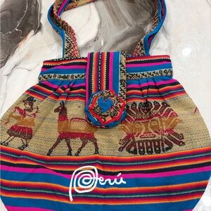 Colorful Peruvian Women Bag